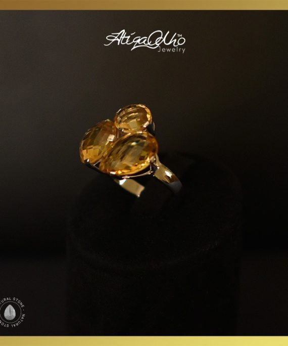 AOR-Sunshine-Citrine Stone Ring