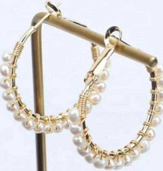 APL1-Fresh Water Pearls Loops