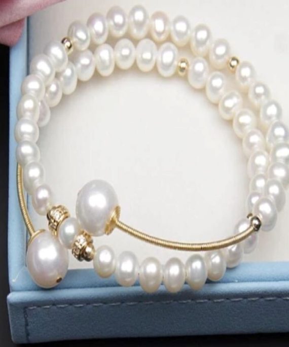 AOJ-E-Fresh Water Pearl Bracelet